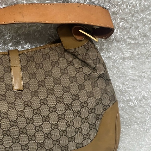 Vintage Gucci Jackie Bag Leather and Gold Hardware - Picture 5 of 16